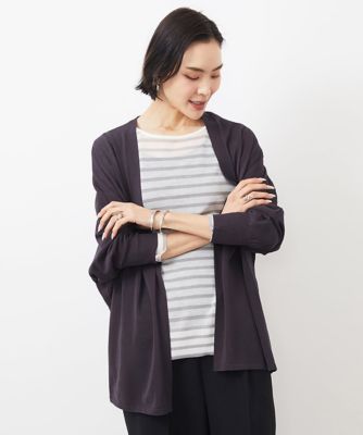 ドルマンスリーブロングカーディガン（ＷＥＢ限定カラーあり）