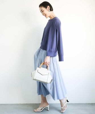 ［アンサンブル対応／接触冷感］Ｖネックニットカーディガン