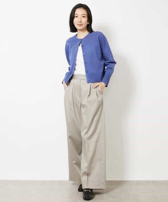 ドライタッチシアーカーディガン