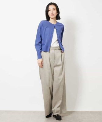 ドライタッチシアーカーディガン