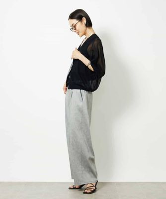 Ｖネックシアーカーディガン