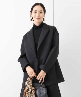 ボンディングミドル丈コート（セットアップ対応） | MICHEL KLEIN