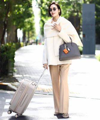 ［ＹＵＲＩ　ＫＯＢＡＹＡＳＨＩコラボ］ストール付きノーカラーコート