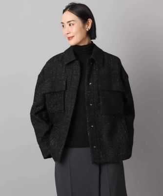 ＜MICHEL KLEIN (Women)＞ファンシーツイードＣＰＯジャケット