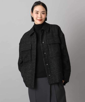ファンシーツイードCPOジャケット | MICHEL KLEIN (Women