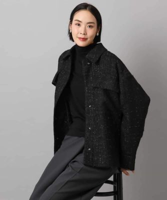 ファンシーツイードCPOジャケット | MICHEL KLEIN (Women