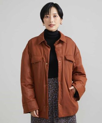 グロッシータフタ中綿ＣＰＯジャケット
