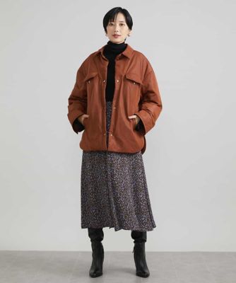 グロッシータフタ中綿ＣＰＯジャケット