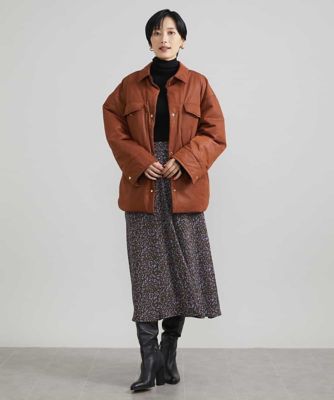グロッシータフタ中綿ＣＰＯジャケット