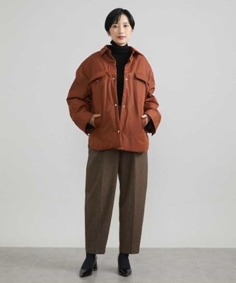 グロッシータフタ中綿ＣＰＯジャケット
