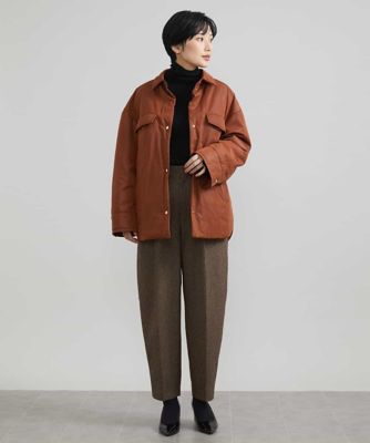 グロッシータフタ中綿ＣＰＯジャケット