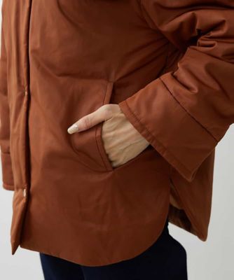 グロッシータフタ中綿ＣＰＯジャケット