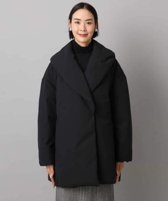 【大きいサイズ】【15】ef-de♡エフデ ショールカラー ダウンコート SPECIAL PRICE DOWN COAT｜フランドル（FLANDRE）オンライン