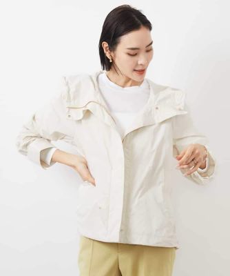 ＜MICHEL KLEIN (Women)＞フード付きオーバーサイズブルゾン