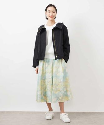 フード付きオーバーサイズブルゾン