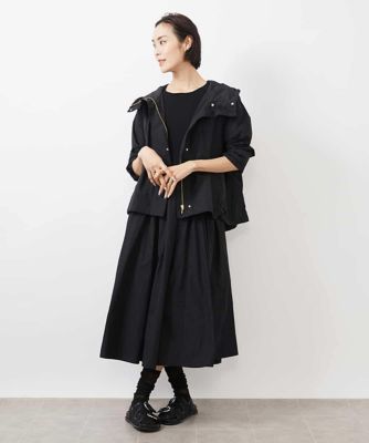 フード付きオーバーサイズブルゾン