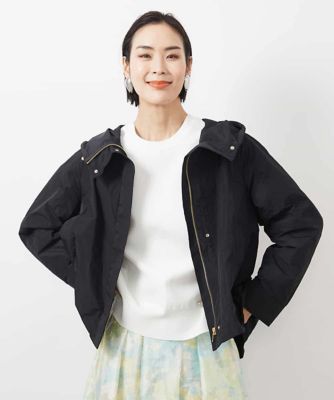 フード付きオーバーサイズブルゾン