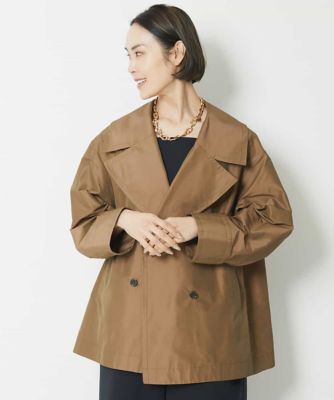 オーバーサイズミドル丈トレンチコート | MICHEL KLEIN (Women