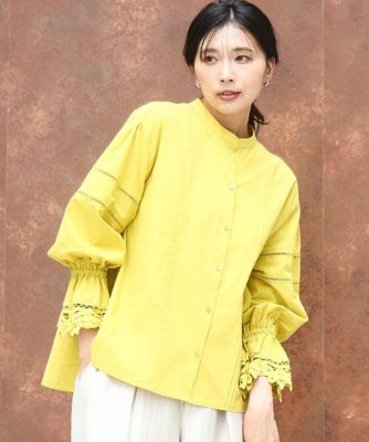 MK ミッシェルクラン（MK MICHEL  ）/コットンレースブラウス/洗える コットンレースブラウス／洗える | MK MICHEL KLEIN (Women)/エムケー