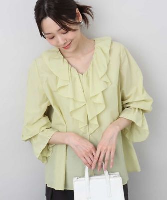 SONIA JOHNES フリル付きイエローブラウス SONIA JOHNES フリル付きイエローブラウス Sonia Johnes