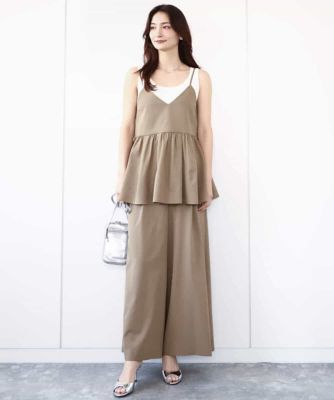 新品 MIESROHE 24SS リネンライク ビスチェ ドライリネンライクキャミソールビスチェ／洗える | MK MICHEL KLEIN