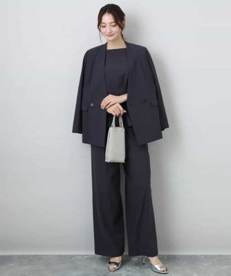 タックスリーブストレッチブラウス／洗える