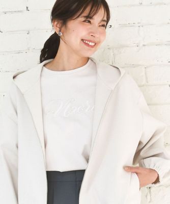 ＜MK MICHEL KLEIN (Women)＞コットンポンチパーカー／洗える