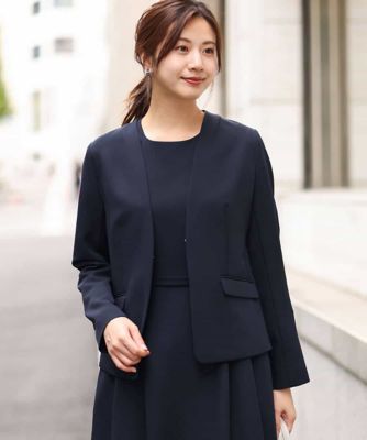 カラーレスジャケット／制菌加工／洗える | MK MICHEL KLEIN (Women