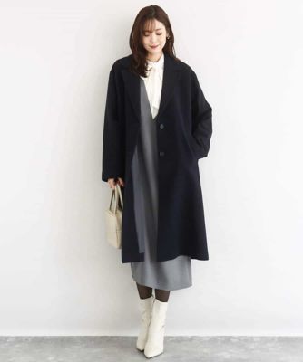 ウールライク Vネックジャンパースカート／洗える | MK MICHEL KLEIN