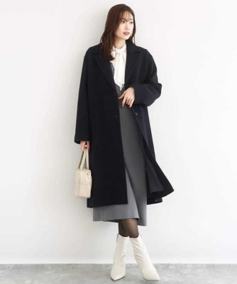 ウールライク Vネックジャンパースカート／洗える | MK MICHEL KLEIN