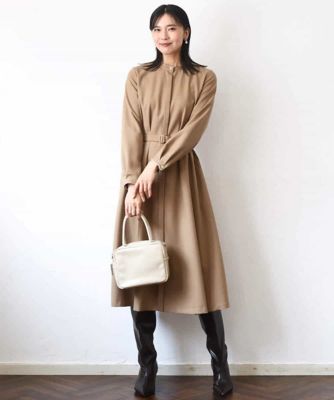 ウエストタックデザインワンピース／洗える | MK MICHEL KLEIN (Women