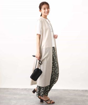 スキッパーカラー2wayワンピース／洗える | MK MICHEL KLEIN  