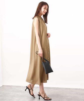 スキッパーカラー2wayワンピース／洗える | MK MICHEL KLEIN  