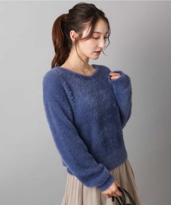 フェザーニットプルオーバー／前後2way／洗える | MK MICHEL KLEIN