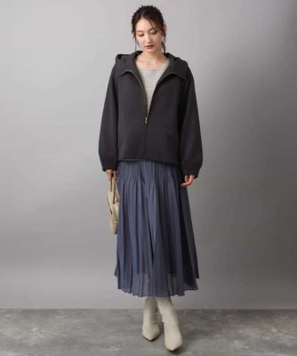 MK ミッシェルクラン（MK MICHEL  ）/【体型カバー/洗える】シアーボーダーボリュームパフスリーブニット シアーボーダーボリュームパフスリーブニット／洗える | MK MICHEL