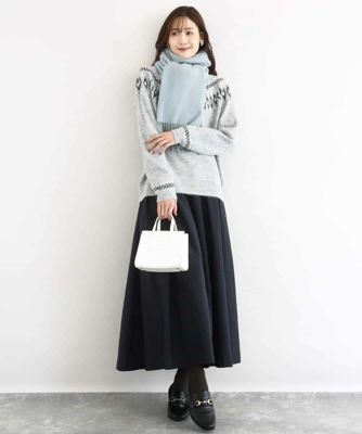 ノルディック柄ニット／洗える | MK MICHEL KLEIN (Women)/エムケー