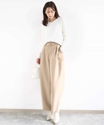 ツィーディーVネックニット／洗える | MK MICHEL KLEIN (Women