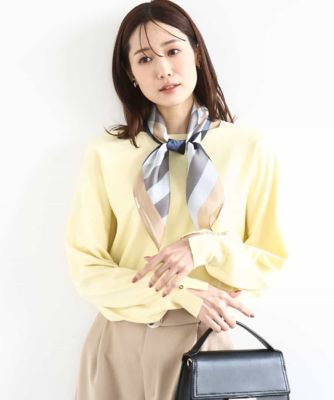 ＜MK MICHEL KLEIN (Women)＞ドルマンスリーブニット／洗える