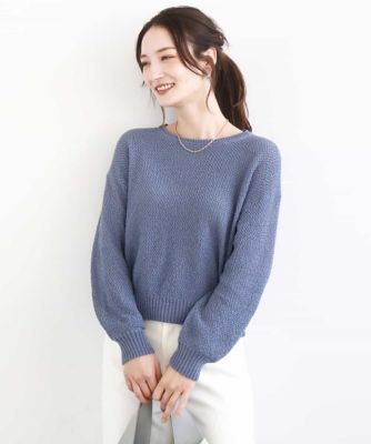 鹿の子編みニット／洗える | MK MICHEL KLEIN (Women)/エムケー