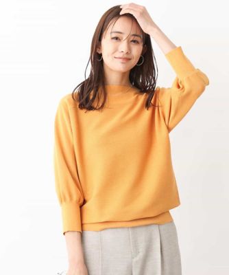 ＜MK MICHEL KLEIN (Women)＞ボートネックニット／洗える