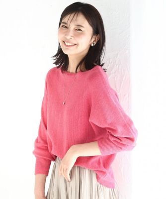 テープヤーンドルマンニット／洗える | MK MICHEL KLEIN (Women