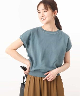 Mame Kurogouchi チュール ニット トップス グリーン 緑 mame - Mame Kurogouchi チュール ニット トップス グリーン 緑