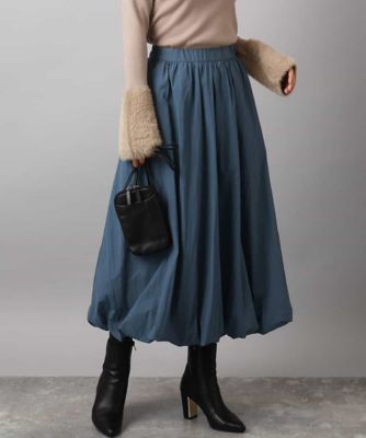 ミッシェルクラン、ロングスカート ナチュラルシアーロングスカート