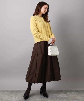 SEE BY CHLOÉ バルーンシルエット新品スカート バルーンシルエットスカート/UVカット/接触冷感/洗える(ロング・マキシ