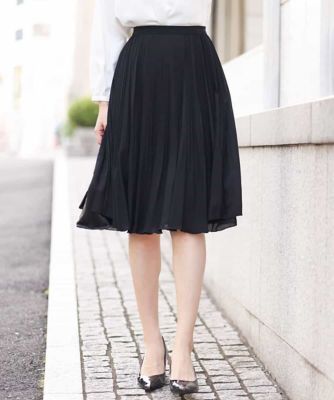 リバーシブルシフォンプリーツスカート／洗える | MK MICHEL KLEIN