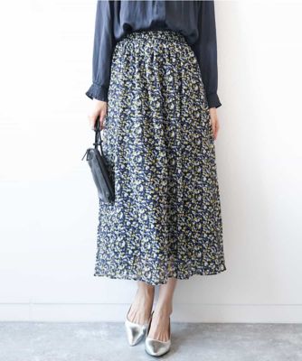 楽天市場】ロングスカート 花柄の通販