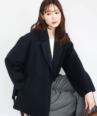 スムースリバー ミドル丈コート | MK MICHEL KLEIN (Women)/エムケー