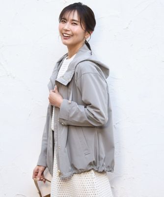 ＜MK MICHEL KLEIN (Women)＞ストレッチマウンテンパーカー／撥水加工／洗える