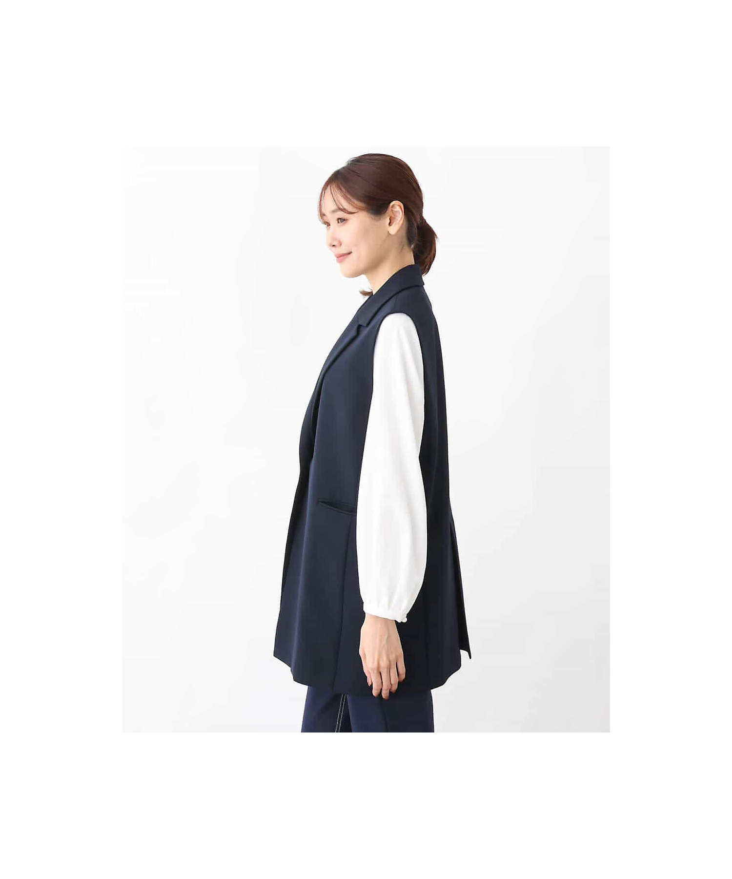 ロングジレ/制菌加工/洗える | MK MICHEL KLEIN (Women ロングジレ/制菌加工/洗える | MK MICHEL KLEIN (Women