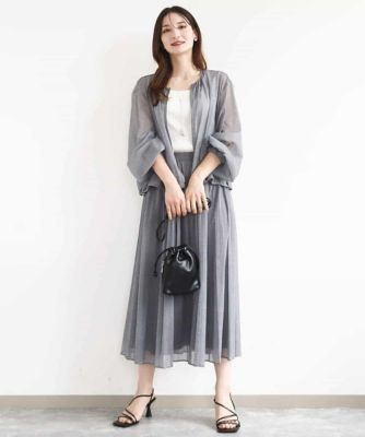 デニム調シアーブルゾン／洗える | MK MICHEL KLEIN (Women)/エムケー